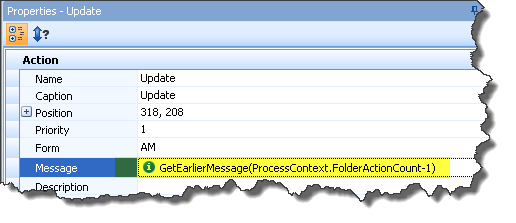 Setting the Alert Message in Loopback actions with Metastorm [Tip]