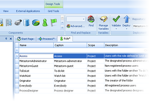 OpenText MBPM Dynamic Role